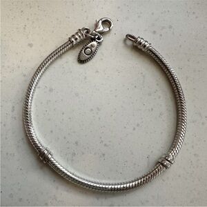 Pandora Sterling Silver Charm Bracelet